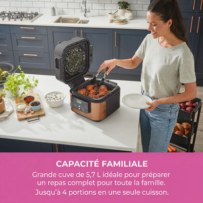 Multicuiseur Air Fryer 10-en-1 – 5,7L, Cuisson Rapide