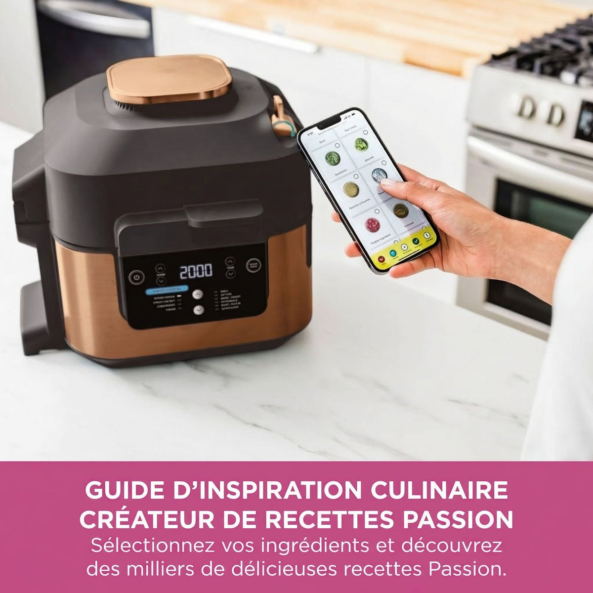 Multicuiseur Air Fryer 10-en-1 – 5,7L, Cuisson Rapide