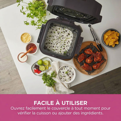 Multicuiseur Air Fryer 10-en-1 – 5,7L, Cuisson Rapide