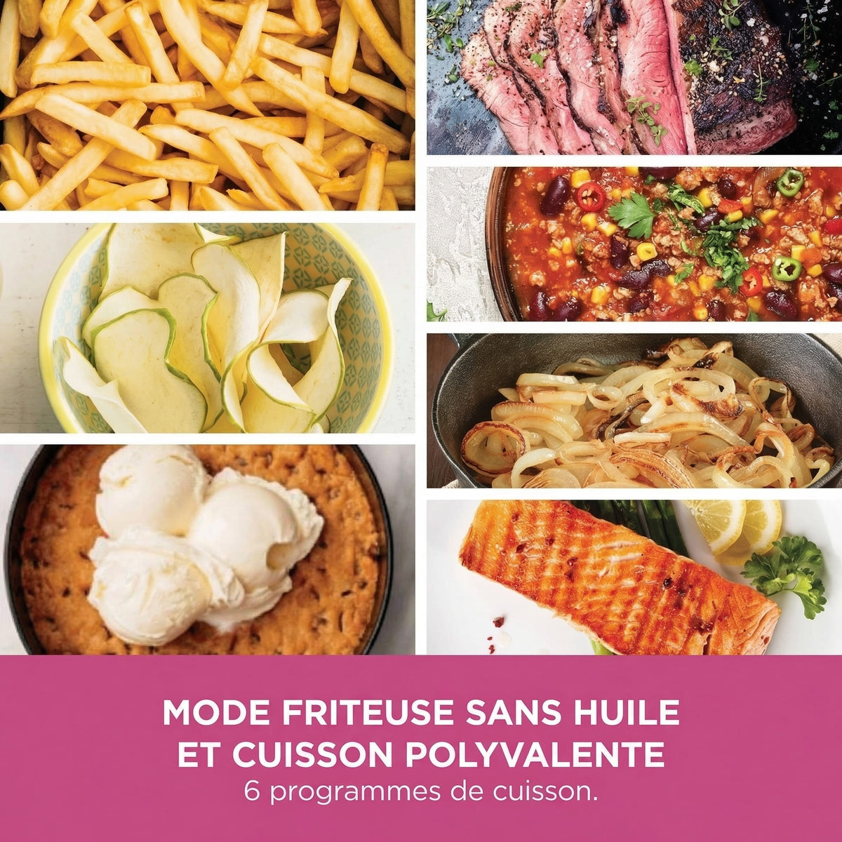 Multicuiseur Air Fryer 10-en-1 – 5,7L, Cuisson Rapide