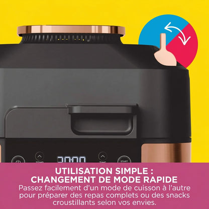 Multicuiseur Air Fryer 10-en-1 – 5,7L, Cuisson Rapide