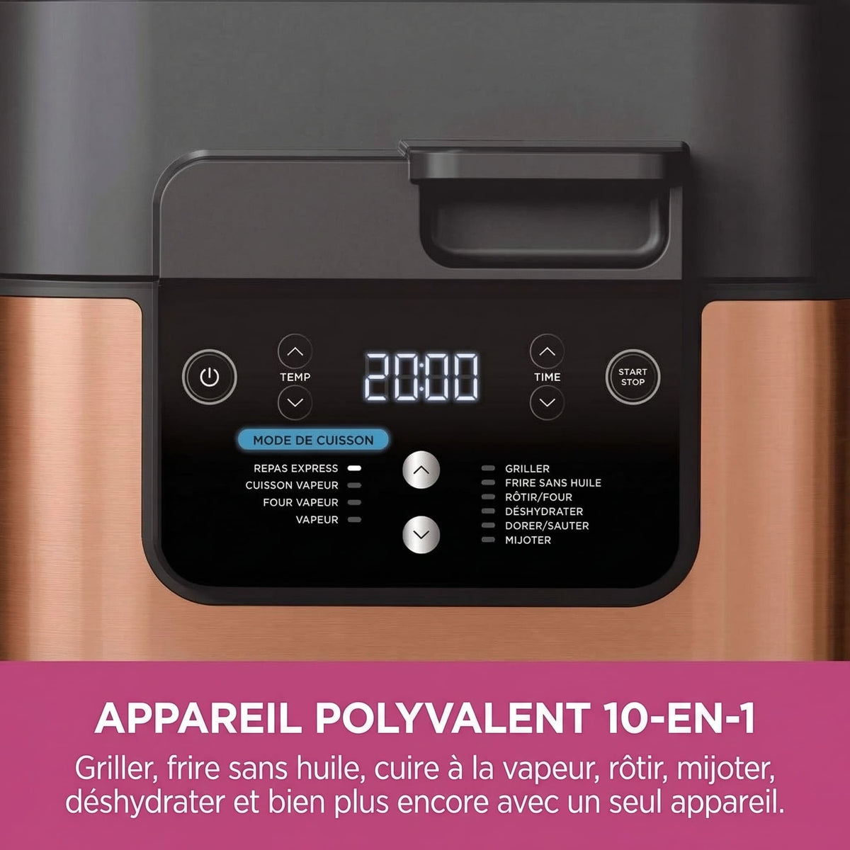 Multicuiseur Air Fryer 10-en-1 – 5,7L, Cuisson Rapide
