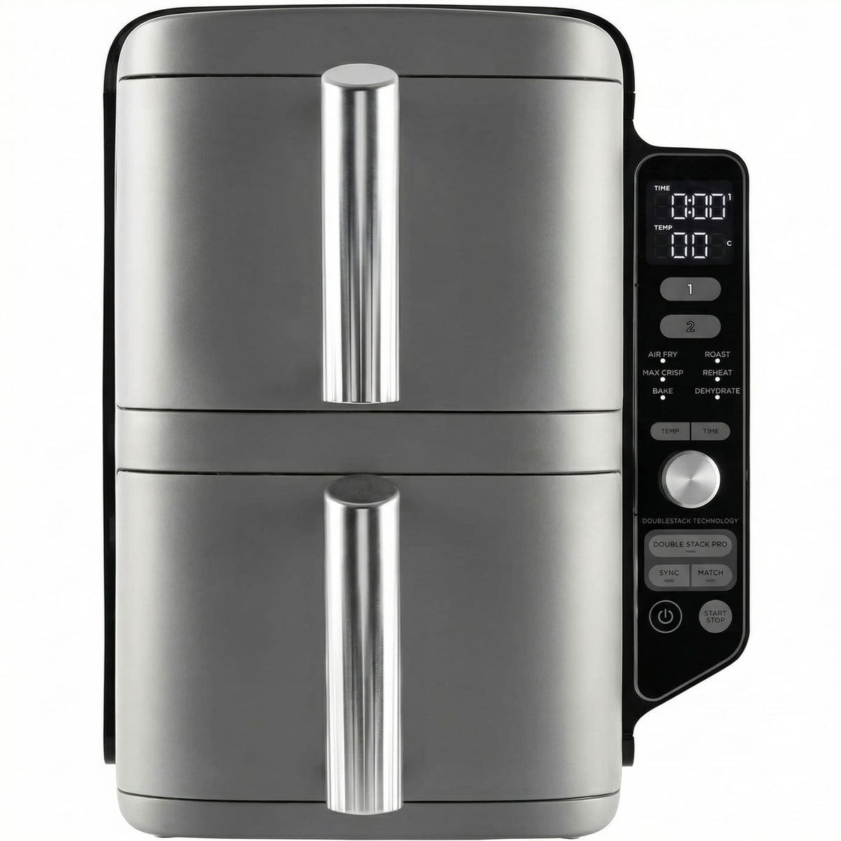 Air Fryer Double Tiroir Vertical 9,5L – Friteuse Sans Huile