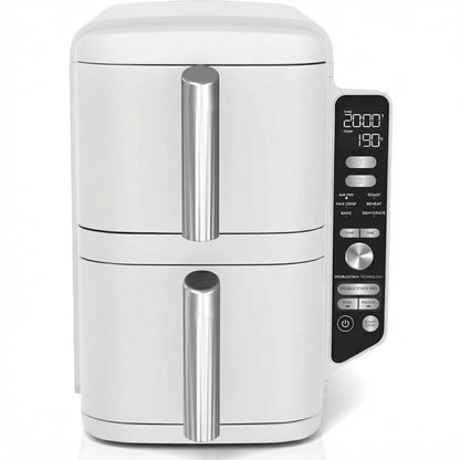 Air Fryer Double Tiroir Vertical 9,5L – Friteuse Sans Huile