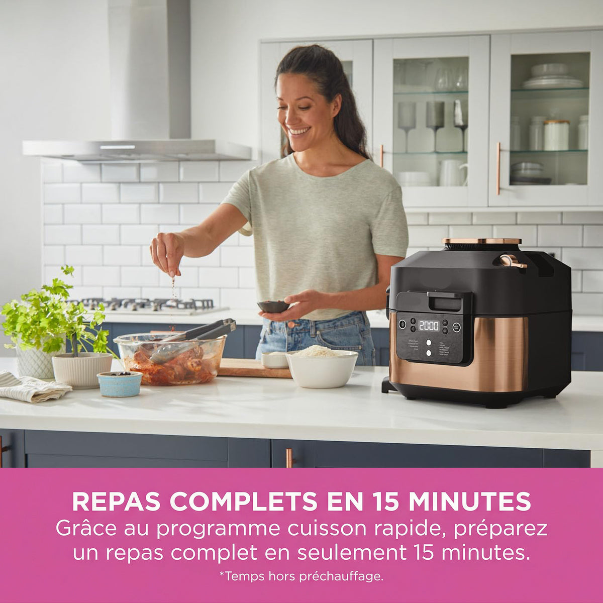 Multicuiseur Air Fryer 10-en-1 – 5,7L, Cuisson Rapide