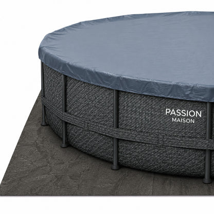 Piscine Tubulaire Rectangulaire Passion Maison Onyx XL 5,49m × 2,74m × 1,32m – Filtration à Cartouche 5,7 m³/h & Kit Complet