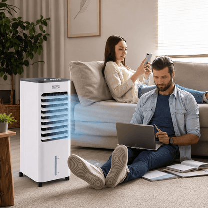 Rafraîchisseur d'Air Passion Maison ArcticFresh – Évaporatif, 3 Vitesses & Réservoir 5,6 L
